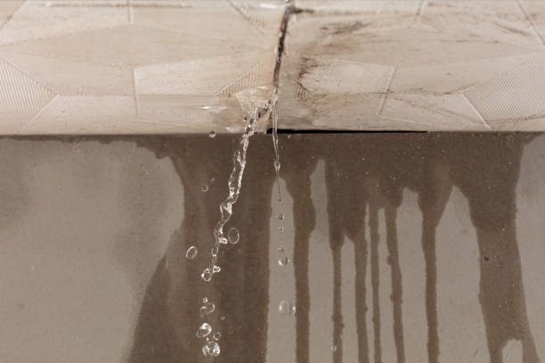 Professional Sewage Cleanup technician working in Orient, NY